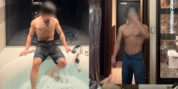 AKITO ２７歳/Ｈ１６８/Ｗ６０/Ｐ１６ ノンケ ×消防士　ボディービル大会目指して奮闘中！※人気キャストの為、当日予約とりずらいです