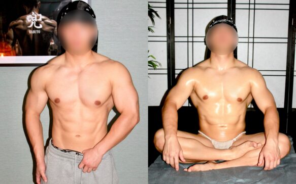 SHIN ２５歳/Ｈ１６１/Ｗ６６/Ｐ１６爽やか好青年×鍛えたマッチョボディ×マッサージ経験者
